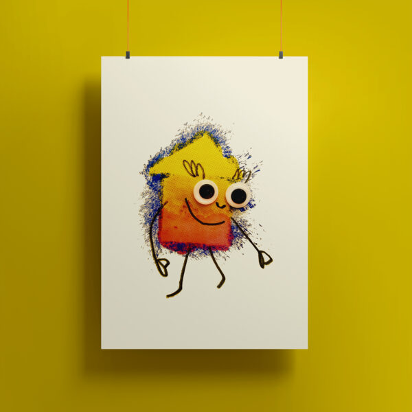 Casa happy con ojillos